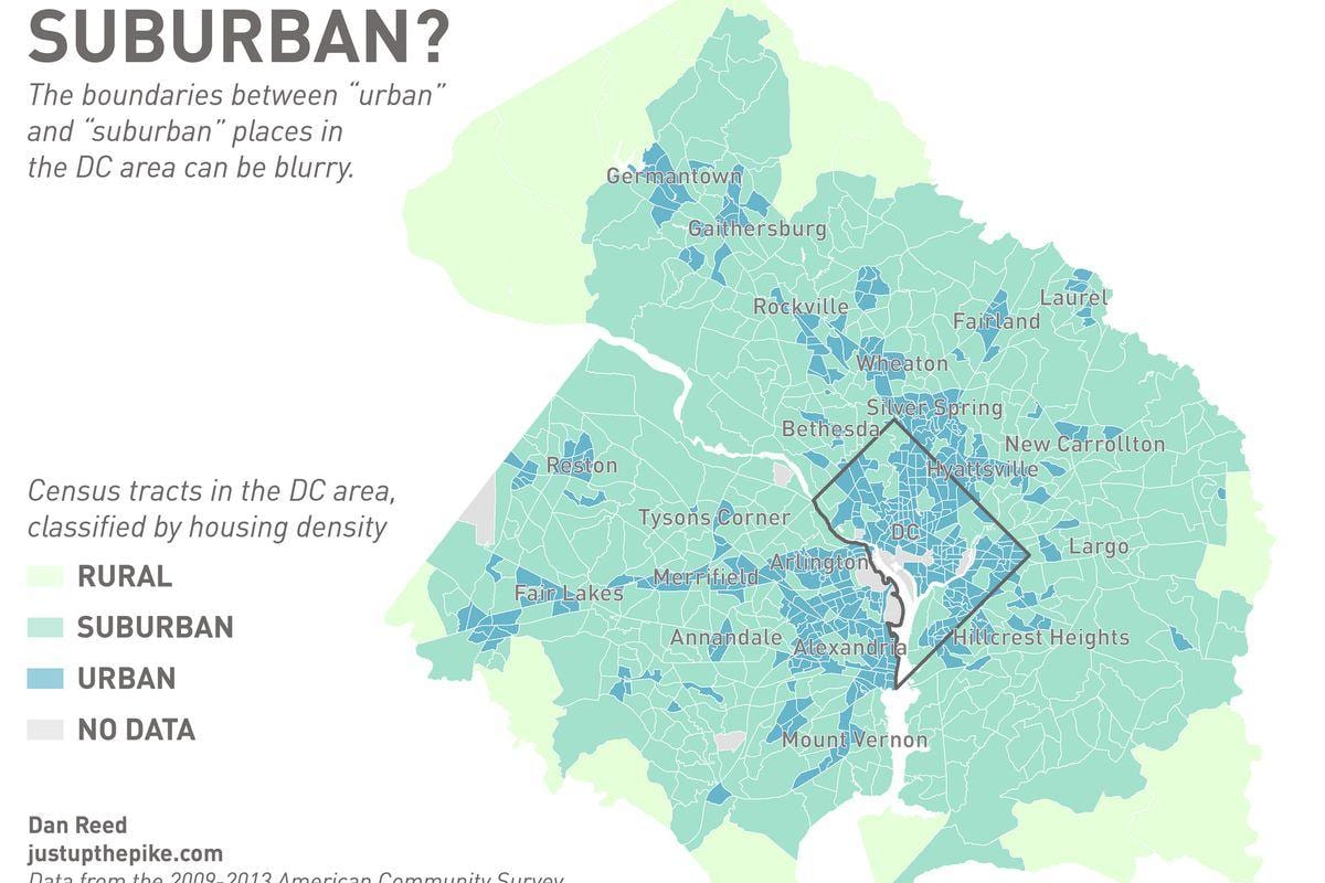 dc priekšpilsētas karte