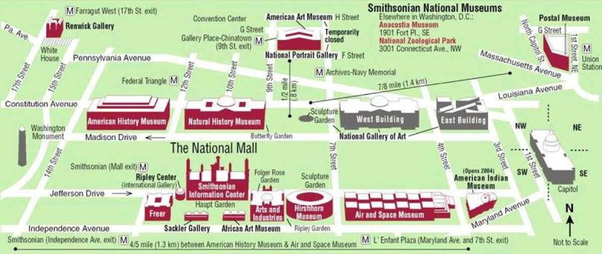 dc muzejs map