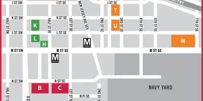 Vašingtonas dc autostāvvieta kartē