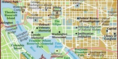 Vašingtona laukums map