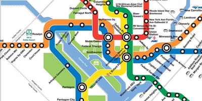 Jauns dc metro karte