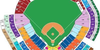 Vašingtona pilsoņiem ballpark karte
