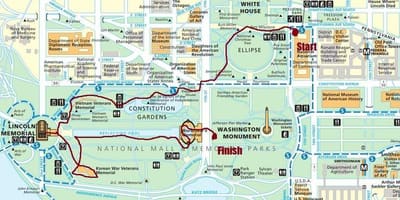 Dc pastaiga karte