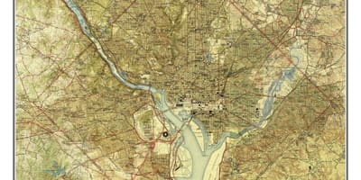 Dc topogrāfisko karšu