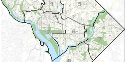 Karte washington dc bezmaksas autostāvvieta